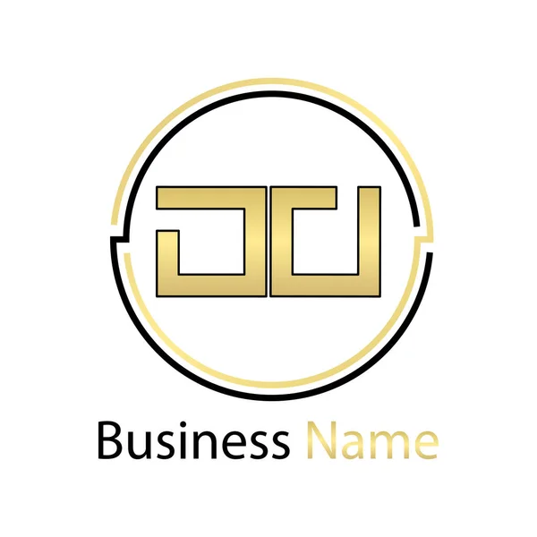 Logo Business Letter Logo Design Mit Einfachem Stil — Stockvektor