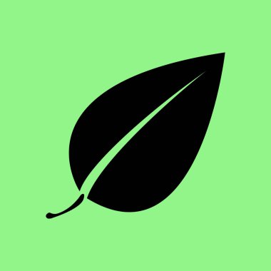 Yaprak kutsal kişilerin resmi üstünde yeşil bir arka plan