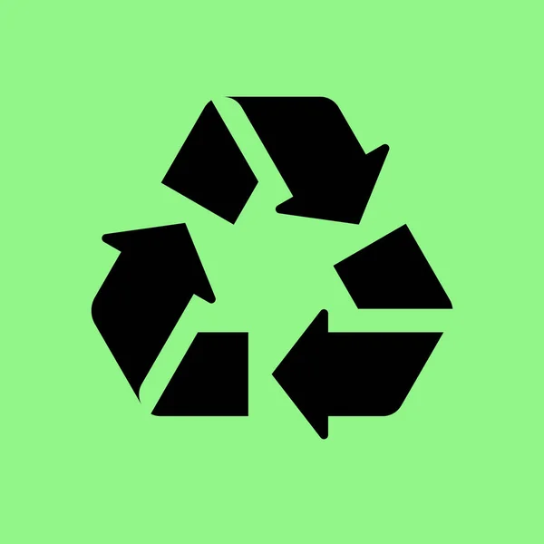 Recycle Pictogram Vectorillustratie — Stockvector