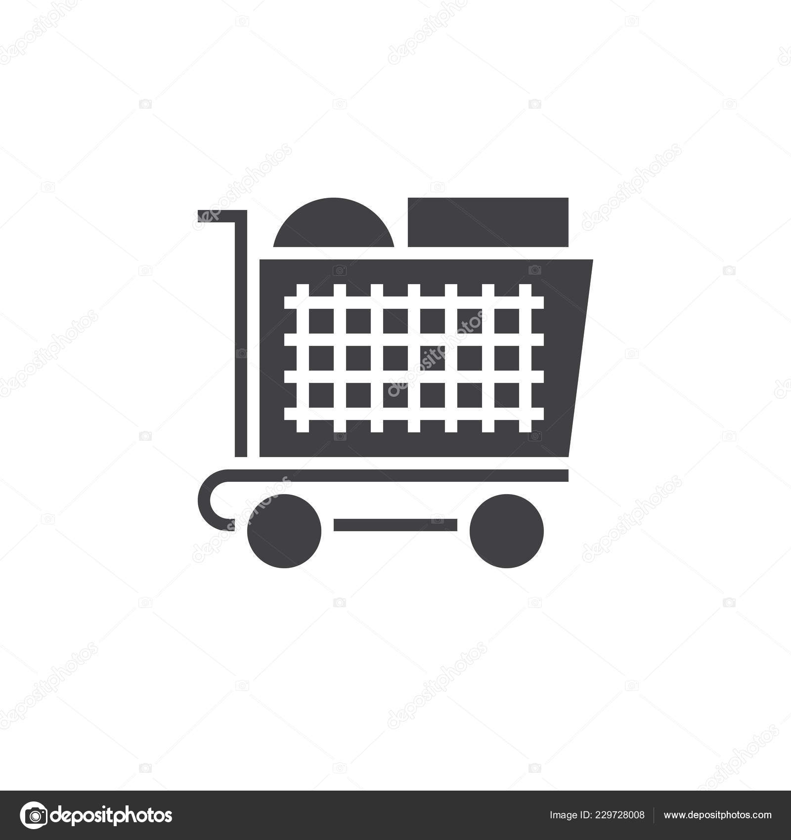 Handlevogn Med Helikonvektor Massiv Logo Illustrasjon Piktogram Isolert  Hvitt stockvektor © avicons #229728008, image size:1600x1700