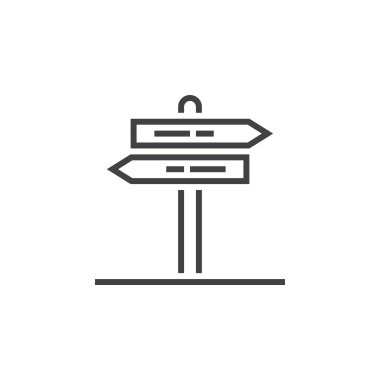 tabelasını satırı simgesi, anahat işaretçi vektör logosu, beyaz, piksel mükemmel illustratio izole etmek doğrusal piktogram