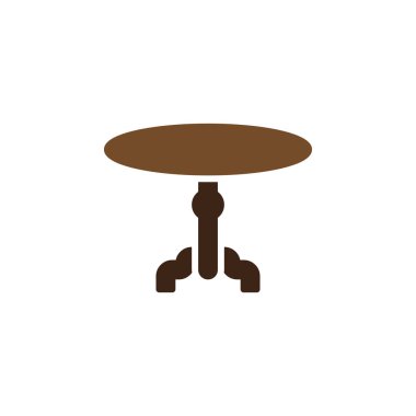 yemek tablo simge vektör, sağlam düz işareti, beyaz, logo illüstrasyon izole renkli sembol