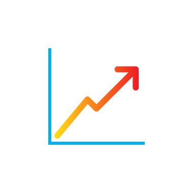 Çizgi grafik simge vektör, katı logo illüstrasyon, renkli sembol üzerinde beyaz izole