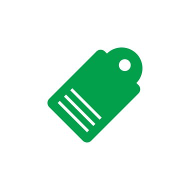 Fiyat etiketi simge vektör, dolu düz işareti, beyaz, logo illüstrasyon izole katı renkli sembol