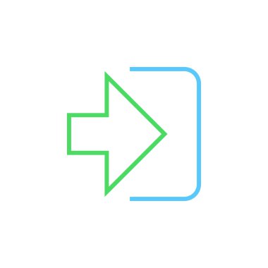 Satırı simgesi, Anahat vektör logo illüstrasyon, doğrusal piktogram beyaz izole imi