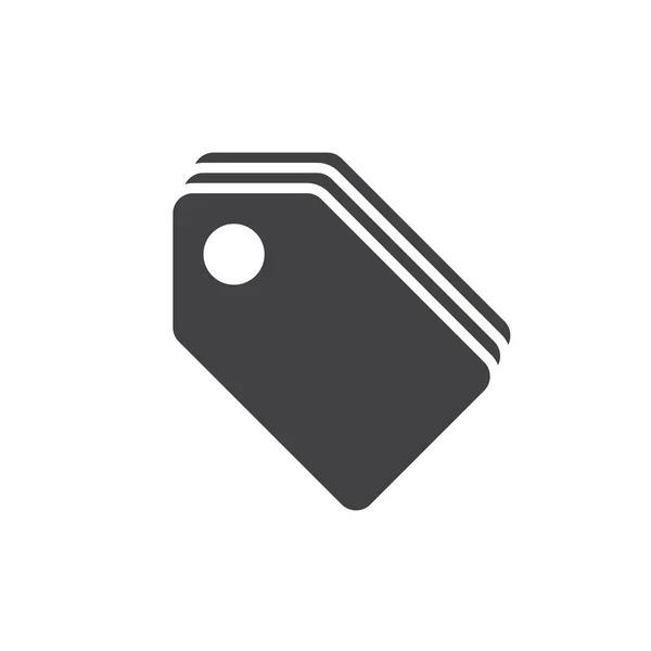 Preisschilder Symbol Vektor Verkaufsetiketten Solide Logo Abbildung Piktogramm Isoliert Auf — Stockvektor