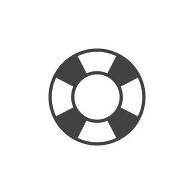 Yeleğini simge vektör, düz işareti, üzerinde beyaz izole katı piktogram dolu. Sembol, logo illüstrasyon. Piksel mükemmel