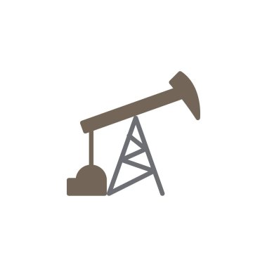 Petrol pompa simge vektör, dolu düz işareti, üzerinde beyaz izole katı renkli sembol. Sembol, logo illüstrasyon. Piksel mükemmel