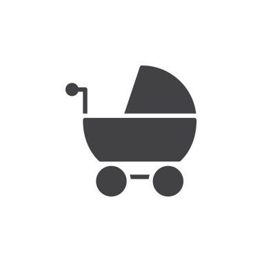 simge vektör, düz işareti, üzerinde beyaz izole katı piktogram dolu. Sembol, logo illüstrasyon. Piksel mükemmel