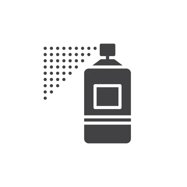Spray Puede Icono Vector Lleno Signo Plano Pictograma Sólido Aislado — Archivo Imágenes Vectoriales