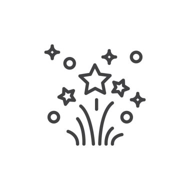 Havai hat simgesi, Anahat vektör işareti, üzerinde beyaz izole doğrusal stil piktogram. Sembol, logo illüstrasyon. Düzenlenebilir inme. Piksel mükemmel