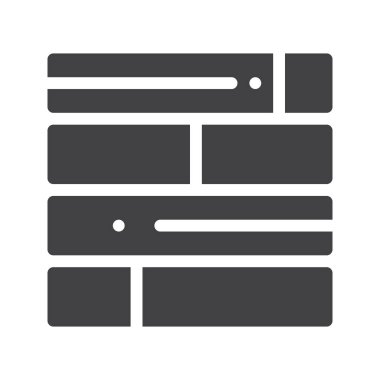 Analytics simge vektör, düz işareti, üzerinde beyaz izole katı piktogram dolu. Sembol, logo illüstrasyon