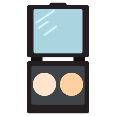 Far paleti simgesi, vektör çizim düz stil tasarım üzerinde beyaz izole. Renkli grafik