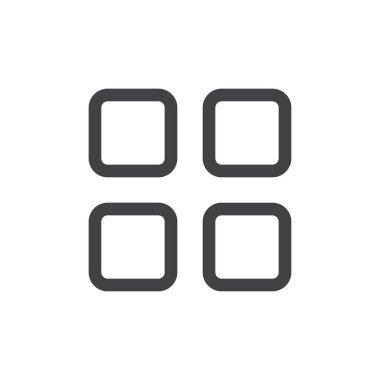 Kılavuz satırı basit simgesi, Anahat vektör işareti üzerinde beyaz izole doğrusal stil piktogram. Sembol, logo illüstrasyon. Düzenlenebilir inme. Piksel mükemmel vektör grafikleri