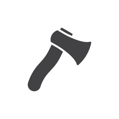 Balta simge vektör, dolu düz işareti, üzerinde beyaz izole katı piktogram. Sembol, logo illüstrasyon. Piksel mükemmel vektör grafikleri