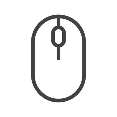 Fare satırı simgesi, vektör işareti, anahat üzerinde beyaz izole doğrusal stil piktogram. Sembol, logo illüstrasyon. Düzenlenebilir inme. Piksel mükemmel grafikler