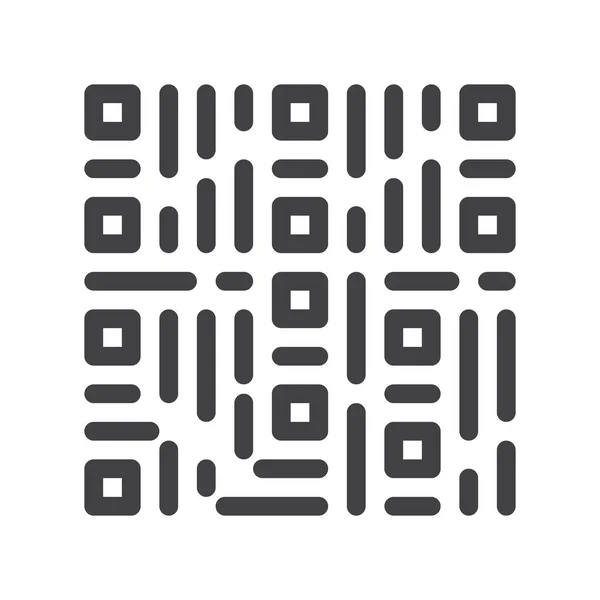 Icono Línea Código Signo Vector Contorno Pictograma Estilo Lineal Aislado — Archivo Imágenes Vectoriales