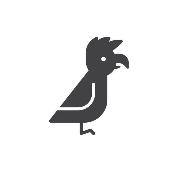 Icono Loro Vector Signo Plano Lleno Pictograma Sólido Aislado Blanco — Vector de stock