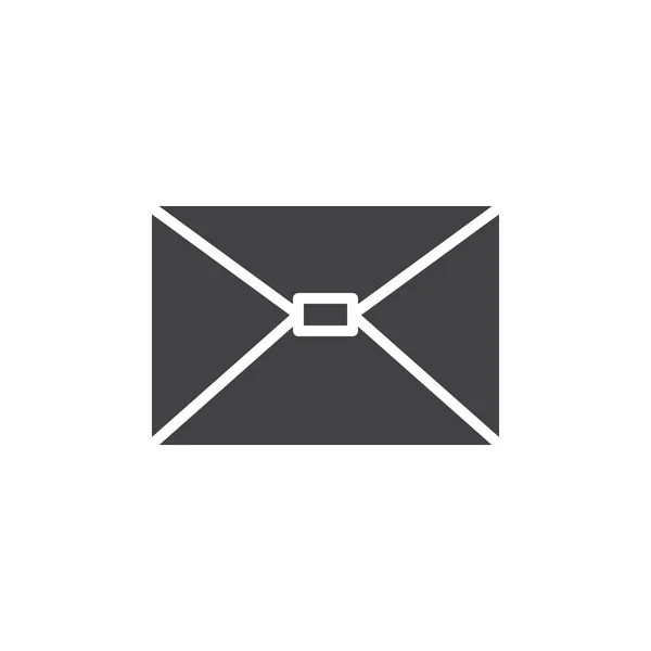 Envelop Mail Pictogram Vector Vol Platte Teken Solide Pictogram Geïsoleerd — Stockvector