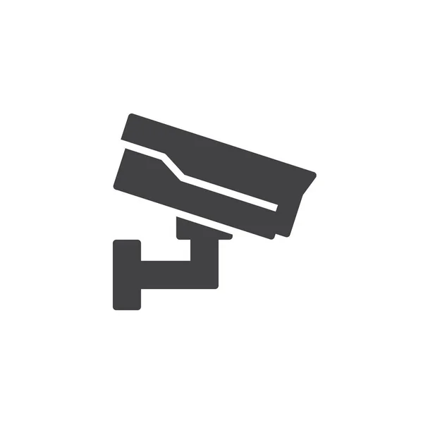 Casino Cctv Pictogram Vector Vol Platte Teken Solide Pictogram Geïsoleerd — Stockvector