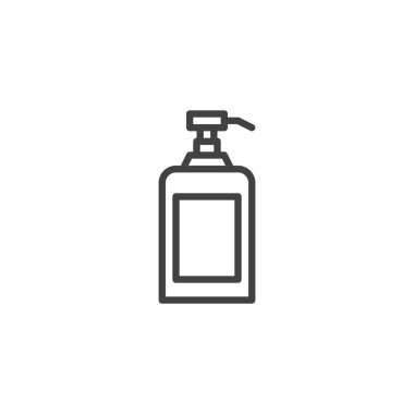 Liquid Soap Outline Icon Free Vector Eps Cdr Ai Svg Vector Illustration Graphic Art