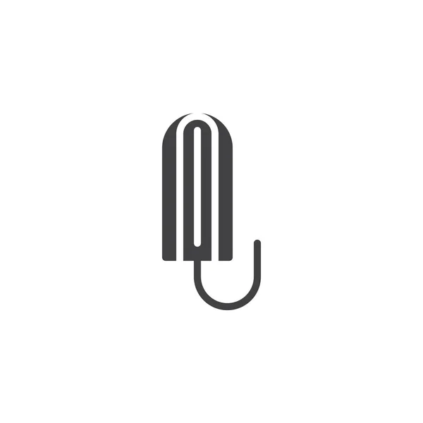 Санитарный Вектор Тампонов Заполненный Плоский Знак Мобильной Концепции Веб Дизайна — стоковый вектор