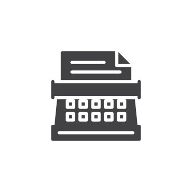 makine vektör simge yazma