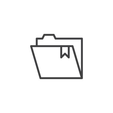 Yer imi anahat simgesi ile klasör