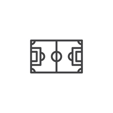 Futbol alan anahat simgesi