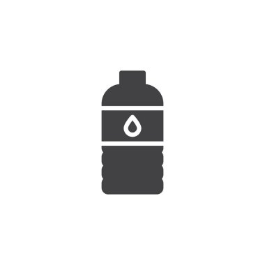 su şişesi vektör simgesi