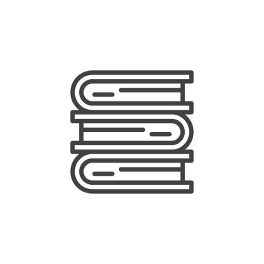 Kitap anahat simgesini yığını