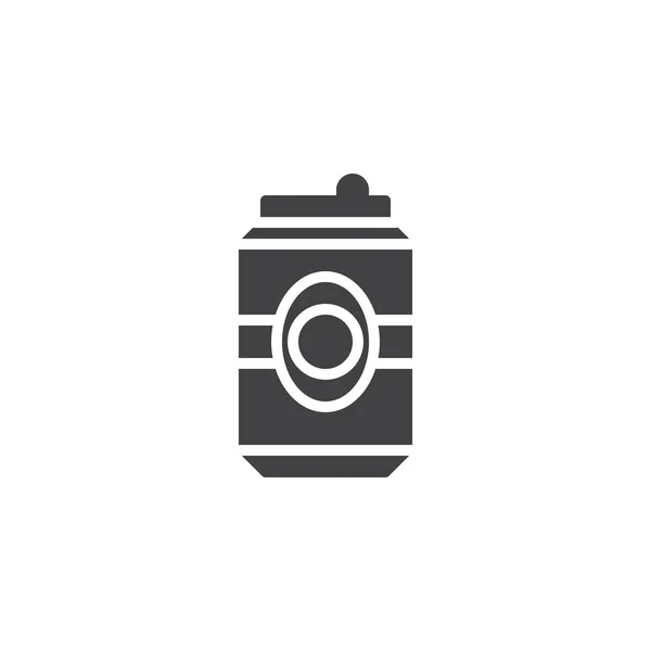 Beer can vector icon — Stock Vector