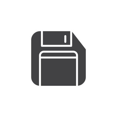 Disket disk vektör simgesi