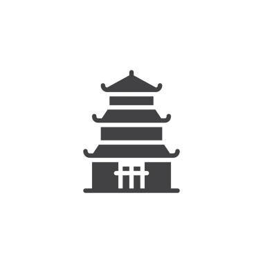 Pagoda vektör simge oluşturma