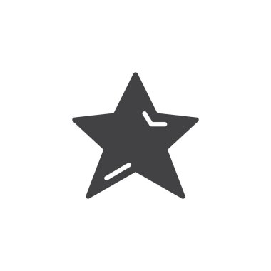 vektör yıldız simgesi