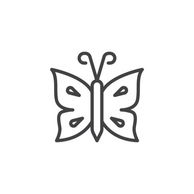 Anten anahat simgesi ile kelebek