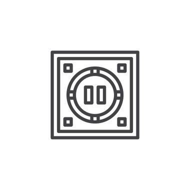 Japon dohyo anahat simgesini