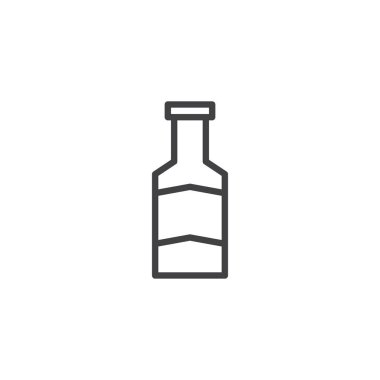 bira şişe anahat simgesini