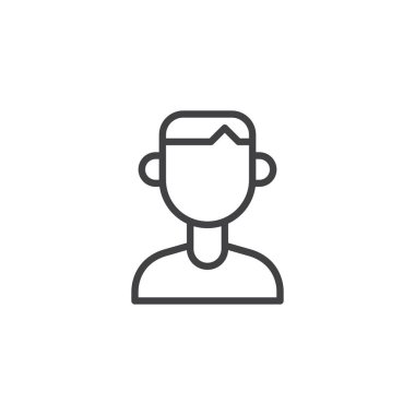 Kullanıcı avatar anahat simgesini