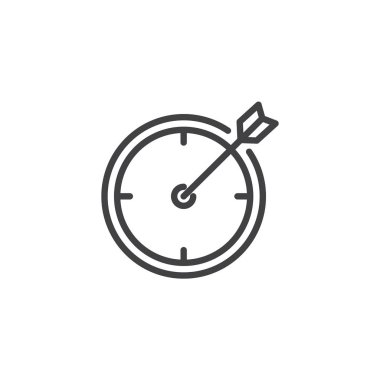 Ok anahat simgesi ile hedef