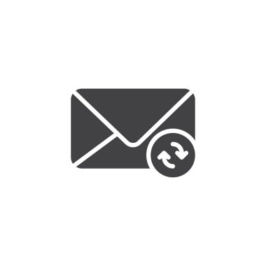 E-posta vektör simgesi Yenile