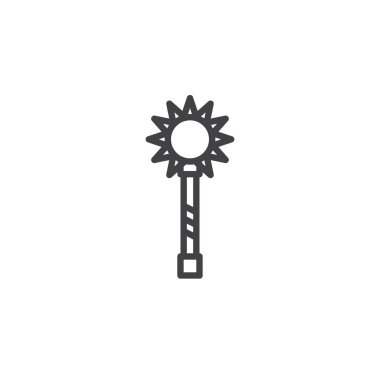 Mace silah anahat simgesi