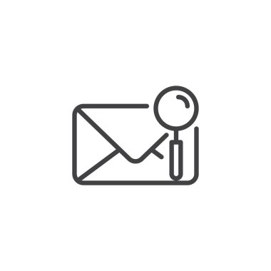 Arama posta anahat simgesini