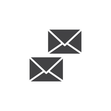 İleti, posta vektör simgesi