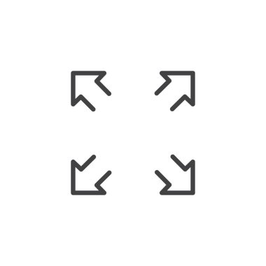 Tam ekran anahat simgesini