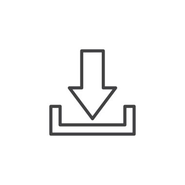 Ok anahat simgesini indirmek. 