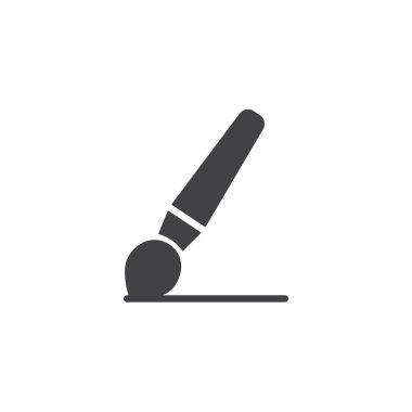 boya fırçası vektör simgesi