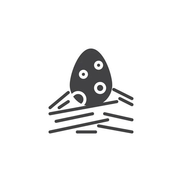 恐竜の卵のベクトルのアイコン — ストックベクタ