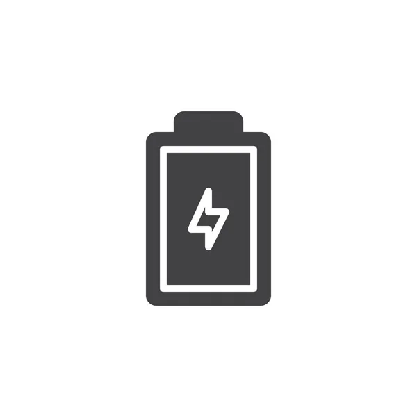 Batterij statuspictogram vector — Stockvector