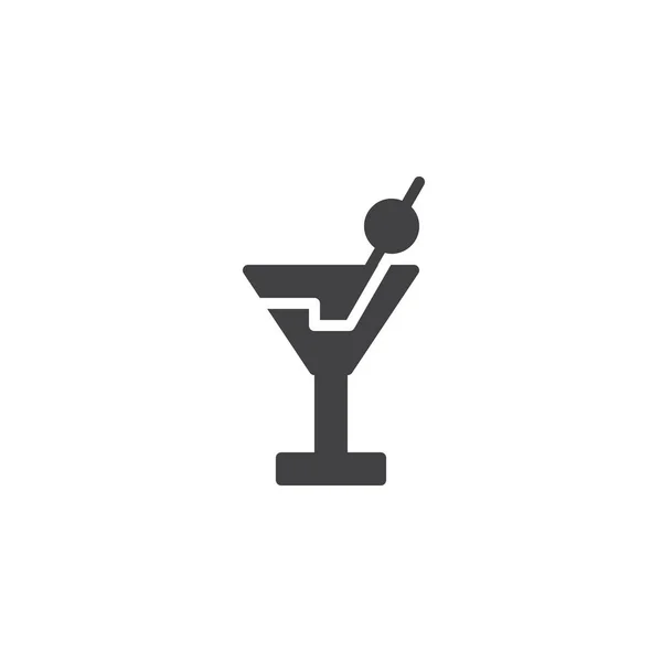 Koktajl napój wektor ikona — Wektor stockowy